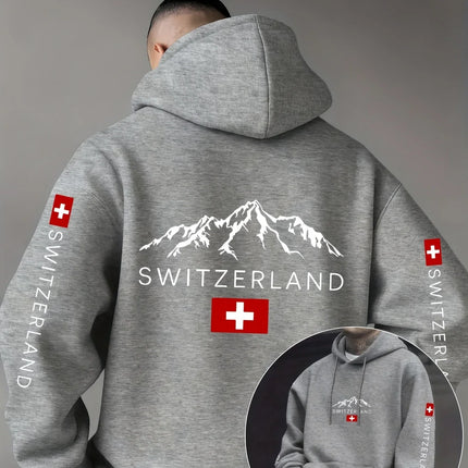 2026American Best-selling Cool Men Women Hooded Sweatshirt Autumn Winter Daily Outdoor Vacation Fitness Casual Loose