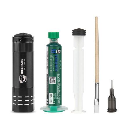 MECHANIC UVH900 Series UV Photosensitive Solder Mask Ink BGA PCB Circuit Board Paint Oil Welding Flux Prevent Corrosive Arcing