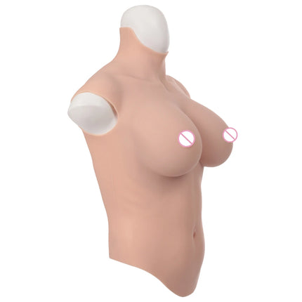 Dokier No-oil Silicone Breast Forms Fake Boobs Plate Enhancer Tits Male to Shemale Transgender Drag Queen Crossdressing Cosplay - TOYS-SUCE