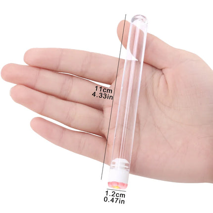 Reusable Eyelash Mascara Wand Tube Empty Eye Lashes Brushes Bottle Hand-made Eyebrow Brush Applicator Dust-proof Makeup Tools