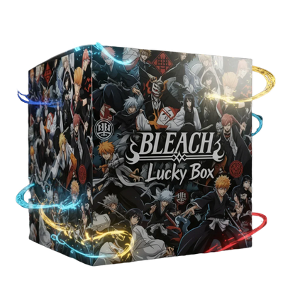 Bleach anime blind box mystery figure collection random character Ichigo Rukia Aizen Toshiro Byakuya collectible toy gift