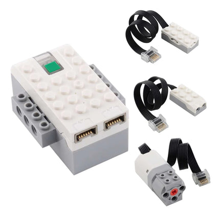 Motor Motion Sensor Kit Building Blocks Fit WE-DO 2.0 Power Function EV3 20841 20844 Sensor 45300 19071 Main MOC Parts