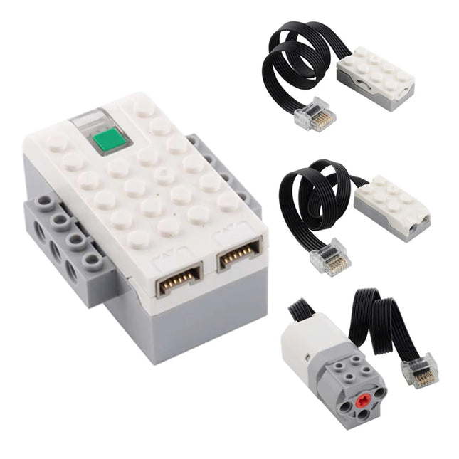 Motor Motion Sensor Kit Building Blocks Fit WE-DO 2.0 Power Function EV3 20841 20844 Sensor 45300 19071 Main MOC Parts