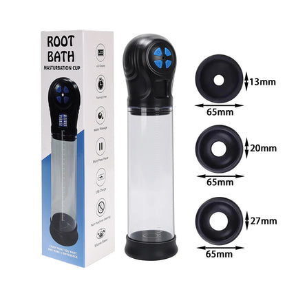 Electric Penis Vacuum Pump Enlargement Extend Pump Enhanced Penis Male Masturbator Penis Pumps Adult Sex Toys for Men Erections