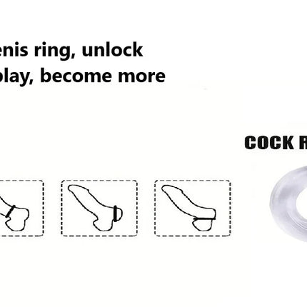 Male Masturbator Glans Exercise Sucking Pocket Pussy Transparent 9cm Masturbation Cup Penile Massager Sex Toys for Men Blowjob