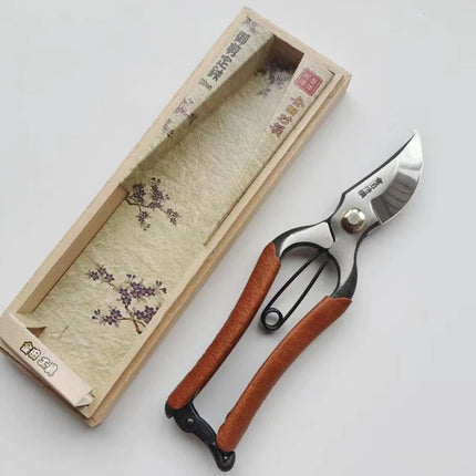 Portable Pruning Shears Garden Professional Pruning Scissors Handmade Forging Scissors Gardening Labor Saving Hand Tools