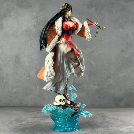One Piece Boa Hancock Chinese Style Cheongsam Figure Anime Girl Model Collectible Desktop Decoration Gift