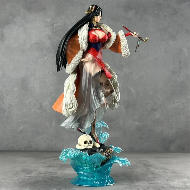 One Piece Boa Hancock Chinese Style Cheongsam Figure Anime Girl Model Collectible Desktop Decoration Gift