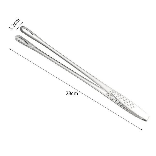 Economic Kitchen Tongs Stainless Steel Barbecue Tongs Clip BBQ Grill Meat Tongs Cooking Tweezers for Food Utensils Kitchen Tools