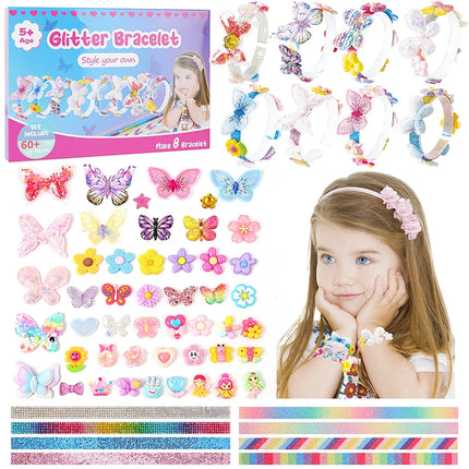 Making Wristband Toolkits for Girls Aged 5-12 - Creating Craft Toys for Birthday Gifts - Classroom Prizes, Party Activities