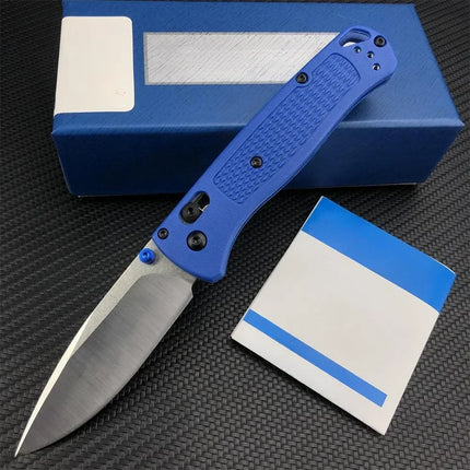 535 EDC Manual Open Folding Knife Landing Blade Flat Blade Satin Nylon Fiber Handle Used for Daily Carrying and Camping Knives