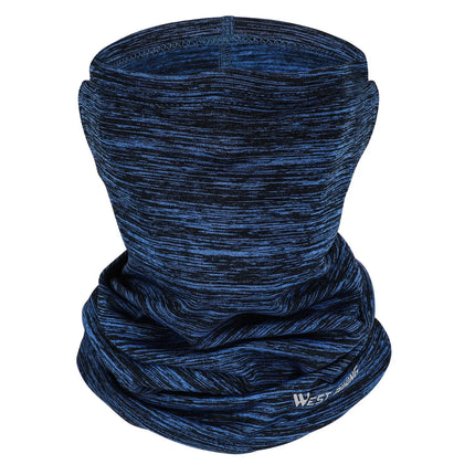WEST BIKING Bicycle Face Mask Neck Gaiter With Headband Winter Outdoor Sports Neck Warm Scarf Half Face Mask Cycling Equipment