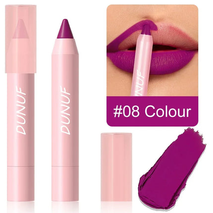 Nude Brown Lip Liner Pencil 18 Color Red Contour Tint Labial Makeup Waterproof Matte Lipstick Crayon Pen Lip Contouring Cosmetic