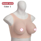 Round neck Colour 1 / Mainland China / G cup elastic cotton