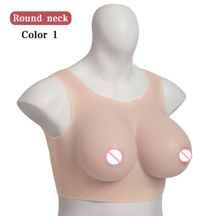 Eyung H Cup Silicone Breast Forms Fake Tits Enhancer For Crossdresser Drag Queen Fake Boobs Tits Breastplate Male To Female Sissy