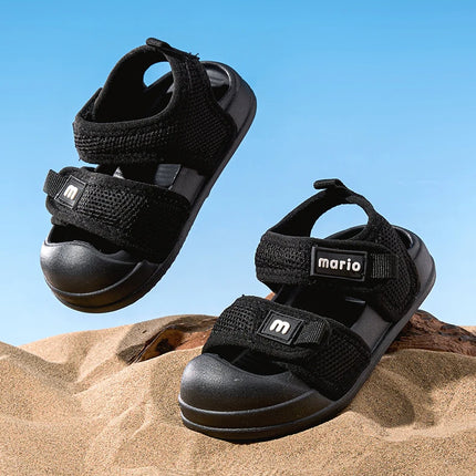 Cheerful Mario Children's Sandals Boys Girls Outdoor Sport Sandals for Kids