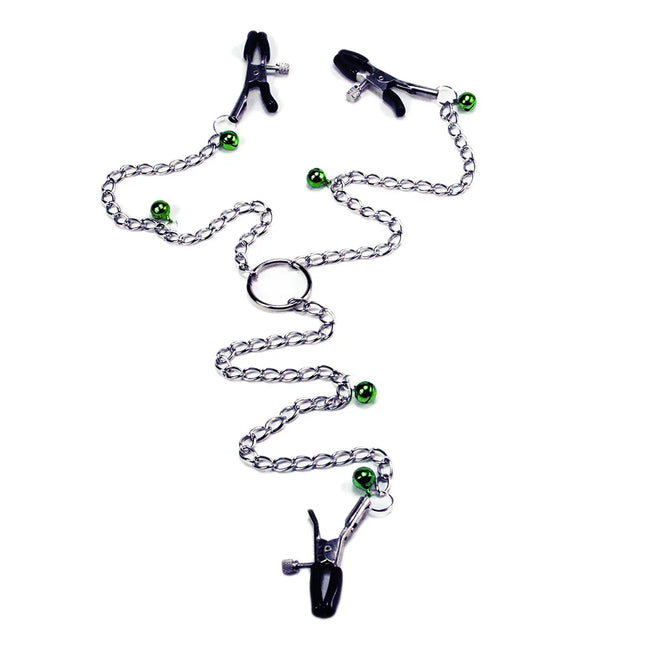 Bondage Boutique Adjustable Nipple Clamps Clit Clitoris Clips BDSM Bondage Restraints Adult Sex Toys For Couples Games
