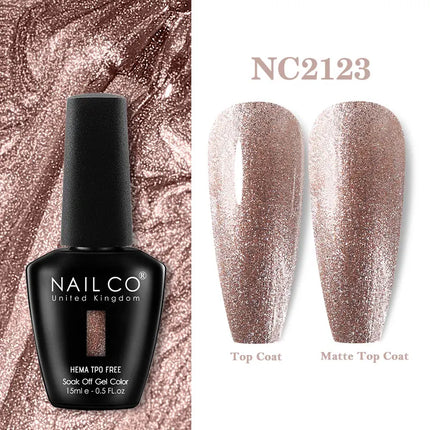 NAILCO 15ml Red Color Series Gel Varnish Coffee Gel Nail Polish Maximalism Reddish Gellak Design Brown Lacquer Nail Art Manicure