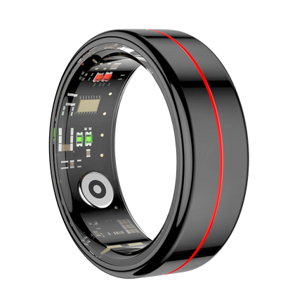 R04 Smart Ring 2025 NEW Men Women Multi Sports Modes Body Temperature HRV Health and Sleep Monitor Stainless Steel Sport Ring