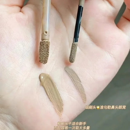 Little Ondine Liquid Contouring Concealer High Gloss Stick Refinish Brightening Matte Shadow 3D Nose Tear Groove Lying Silkworm