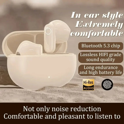 New TWS Noise-Cancelling Bluetooth Earphones Wireless Headphone In-Ear Hands-Free Headset With Microphone