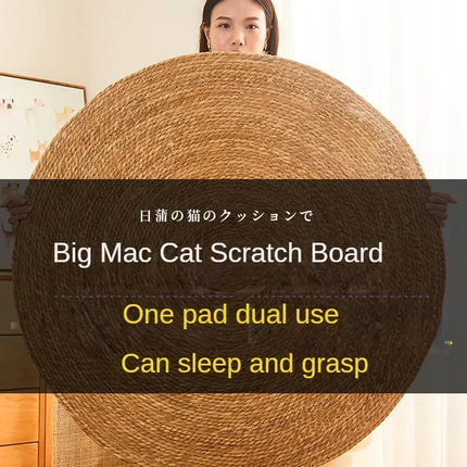 Larger cat scratching board, large grinding claw cat toy, wear-resistant and scratch-resistant, no debris