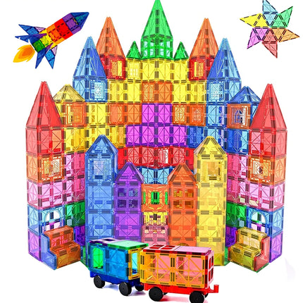 Magnetic Building Blocks Magnetic Force Plate Children's Toys, Creative Toys Architect, Handheld Children's Gifts