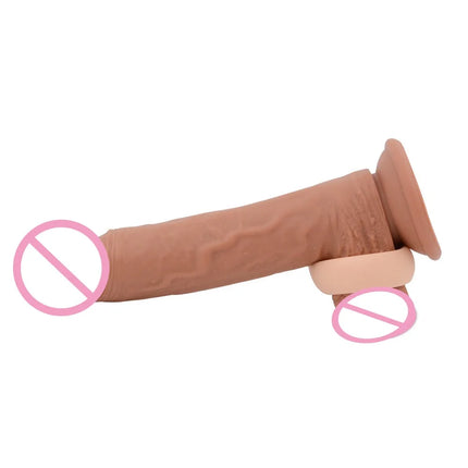 Realistic Penis Ring Silicone Cock Ring Sex Toys for Men Delay Ejaculation Erection Dick Cockring Intimate Goods Sex Shop