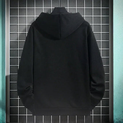 Autumn Winter Daily Casual Sporty Jogging Hoodies Male Home Outdoor Comfort Warm Pullover Italy Fashion Men's Hooded Sweatshirts