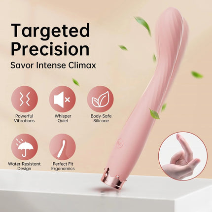 G Spot Vibrator for Women Nipple Clitoris Stimulator Massager Anal Dildo Wand Vagina Masturbator Sex Toys for Adult
