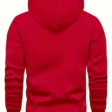 Autumn Winter Expression Print Men Women Long-sleeved Hooded Sweatshirt Daily Outdoor Vacation Fitness Casual Warm Sportswear