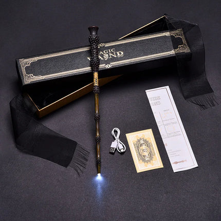 LED Magic Wand 9 Kinds Cosplay Show Plastic Magic Stick Toy Accessories For Kids Children Decoration