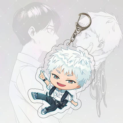 Anime Keychain Hikaru ga Shinda Natsu Hikaru Acrylic Keyring Strap Figure Hanging Accessories Backpack Decoration 6cm, Fan Gift