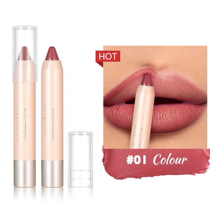Matte Finish Waterproof Lip Liner 8 Colors Long Lasting Lip Pencil Contour Pen Sexy Red Tint For Perfect Lip Makeup