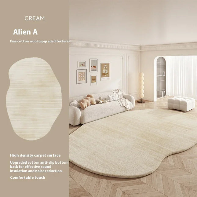 VIKAMA Upgraded Material New Shaped Warm Living Room Bedroom Kitchen Bathroom Non-slip Washable Carpet Mat Rug Home Decor