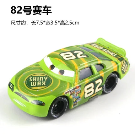 All Style Pixar Cars Metal Diecast Cars Model Lightning McQueen Alloy Car Number 4.19.28.36.51 101 Racing Series Toy