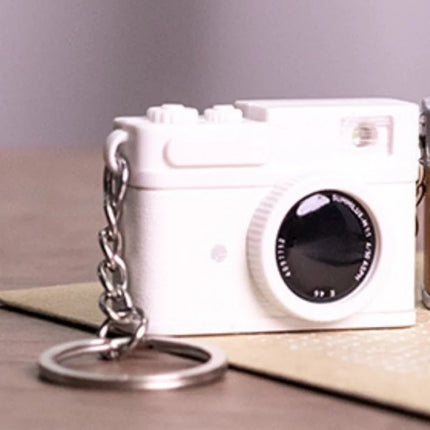 New Mini SLR Model Camera Keychain Car Key Ring  LED Flashlight Colorful  Key Chain Best Party Gift Jewelry Wholesale 17233