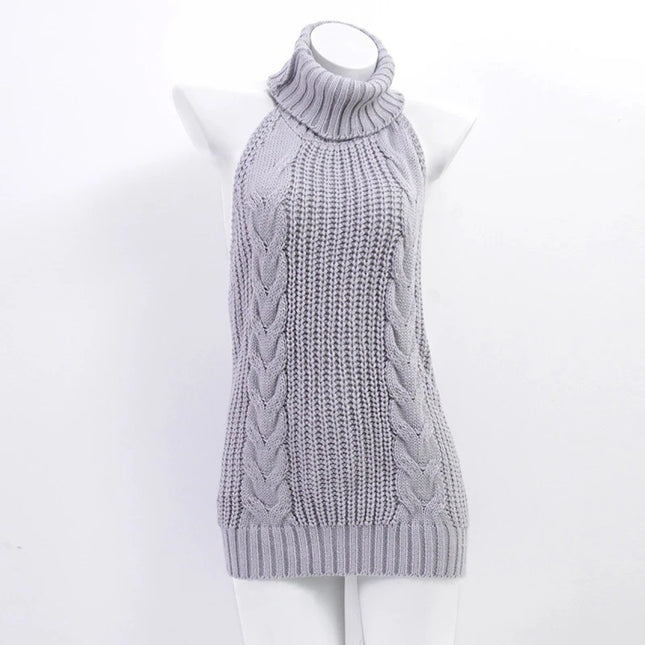 Japanese Anime Cosplay Costume Halter Sweater Dress Swimsuit Swimwear Uniform Sexy Lingerie