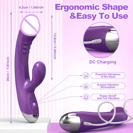 G Spot Vibrator for Women Stimulator Penetration Vagina Clitoris Masturbator Vibration Huge Dildo Vibrator Sexy Adult Female