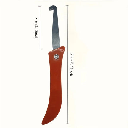 Heavy metal weed control tool - durable, lightweight, and foldable garden weed cleaner, outdoor weed control accessories