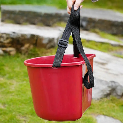 .Hot-Fruit Picking Bucket Ergonomic Multifunctional Harvest Carrier Bag for Outdoor Farm Garden Use Convenient Fertilizer Holder