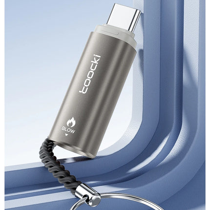 Toocki TG13/14 Type-C Mini Electric Lighter Plug&Play Blow to Light Mobile Cigarette Lighter Flameless Windproof Fast Ignition