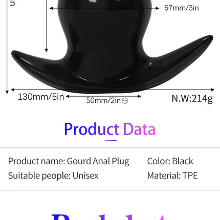 5 Sizes Hollow Anal Plug/Dilator/Dildo Soft Speculum Prostate Massager Butt Plug Set Intimate/Enema Sex Toys For Women Men Gay