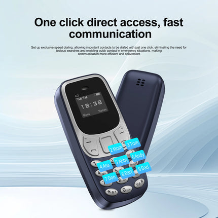 SERVO BM10 Super Mini Mobile Phone 4G LTE Dual SIM Standby Speed Dial Call Recording Blacklist MP3 player Small Backup Cellphone