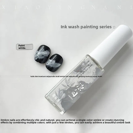 New 1/12/15PCS Blooming Nail Polish Marble Nail Ink Tint Gel Watercolor Nail Art Blossom Gel Permanent Soak Off UV Gel Varnish