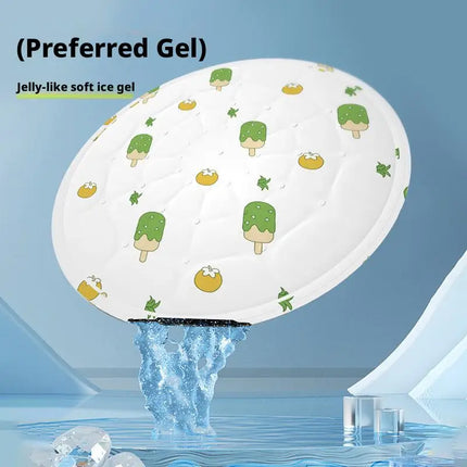 Cooling Pet Blanket Non-Slip Faux Silk Ice Pad Wear-Resistant Scratch-Proof Floor Protector Washable Summer Mat for Puppy Kitten