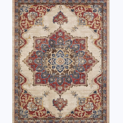 Tapis de style rétro américain pour chambre à coucher Grand tapis de salon Décoration Tapis antidérapant Lavable Tapis de sol de salon Tapis doux pour la maison