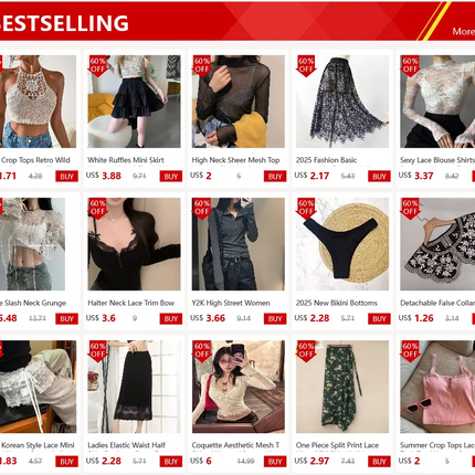 2025 Crop Tops Retro Wild Hollow Perspective Tassel Sexy Spaghetti Strap Tanke Top Women Built In Bra New Back Lace Halter Neck