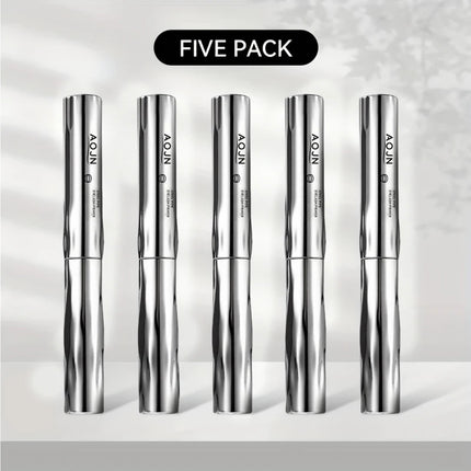 Steel Tube Mascara,Lengthens,Curls Lashes Volumizing Mascara Lasting for Party Makeup & Holiday Cosmetics for Enhanced Eyes