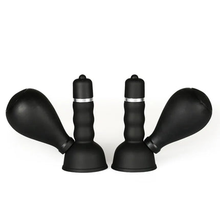 Electric Silicone Nipple Sucker Nipple Clamps Pump Vibrators Women Breast Enlargement Clitori Sucking Female Masturbator Sex Toy